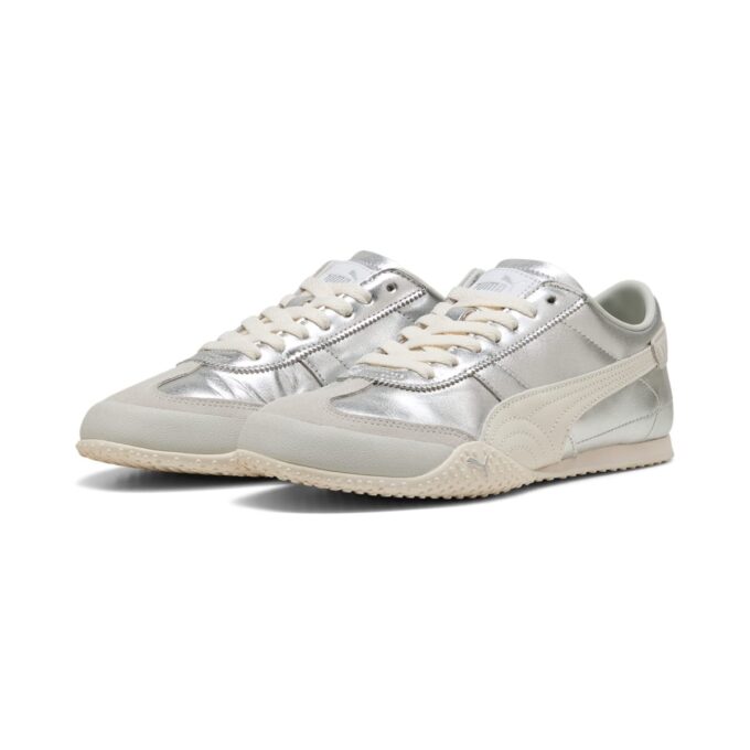 (WMNS) Bella UT Cuero «Blanco Plateado»
