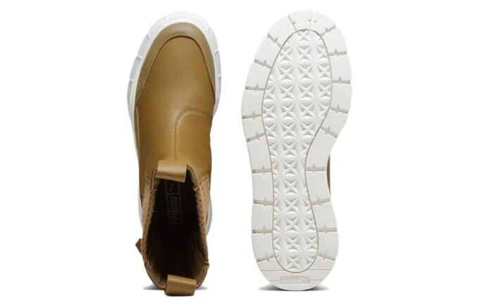 (WMNS) Bota Chelsea de invierno Mayze Stack «Chocolate Chip»
