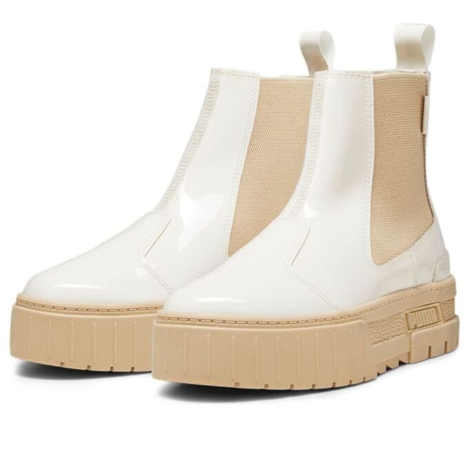 (WMNS) Botas Chelsea Mayze «Blanco Crema»