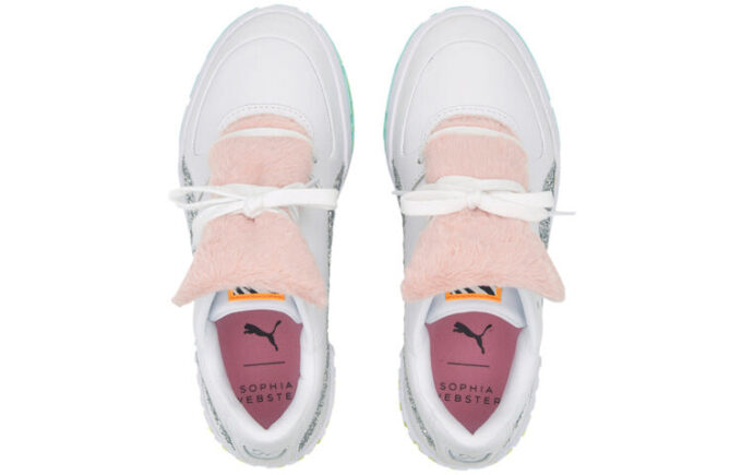 (WMNS) Cali Fur x Sophia Webster «Blanco y rosa»
