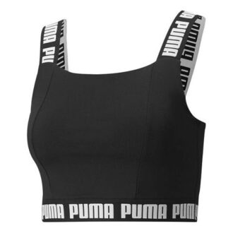(WMNS) Camiseta con logo y banda resistente «Negro»