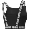 (WMNS) Camiseta con logo y banda resistente «Negro»