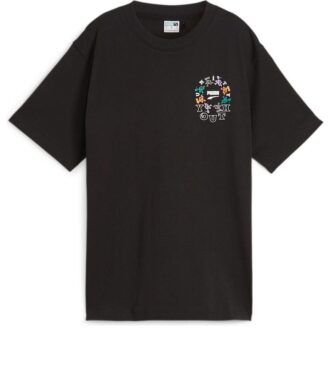 (WMNS) Camiseta gráfica juvenil «Negra»