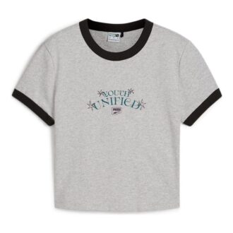 (WMNS) Camiseta gráfica para bebé DOWNTOWN «Gris»