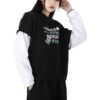 (WMNS) Camiseta sin mangas con gráfico 2-Fer, logotipo «Negro»
