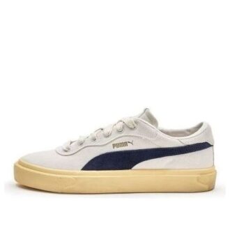 (WMNS) Capri Royale Suede Vintage «Beige Navy»