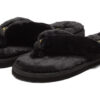 (WMNS) Chanclas Fluff «Equipo Negro Dorado»