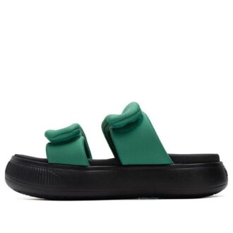 (WMNS) Chanclas Mayu Puffy «Verde Negro»