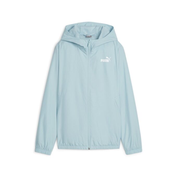 (WMNS) Chaqueta cortavientos Essential Solid «Azul claro»