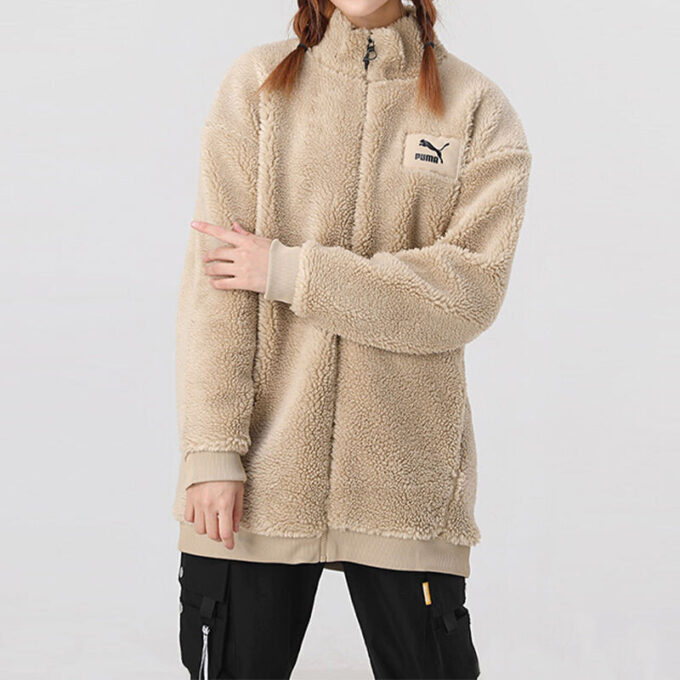 (WMNS) Chaqueta de peluche interestelar «Beige»