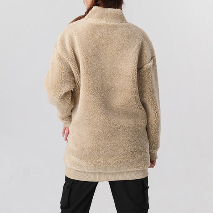 (WMNS) Chaqueta de peluche interestelar «Beige»
