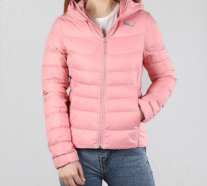 (WMNS) Chaqueta lisa de manga larga «Rosa»