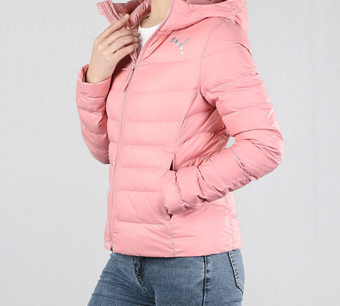 (WMNS) Chaqueta lisa de manga larga «Rosa»