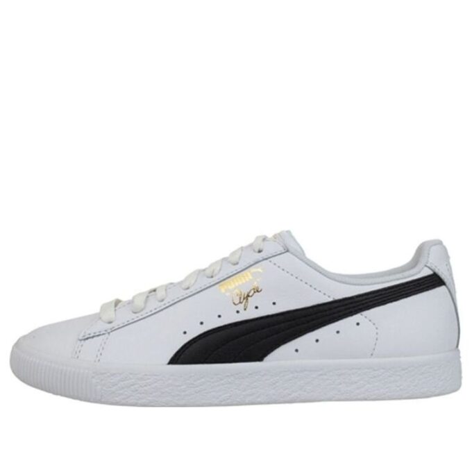 (WMNS) Clyde Core Foil «Blanco, Negro y Dorado»