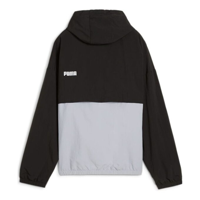 (WMNS) Cortavientos extragrande con capucha «Gris»