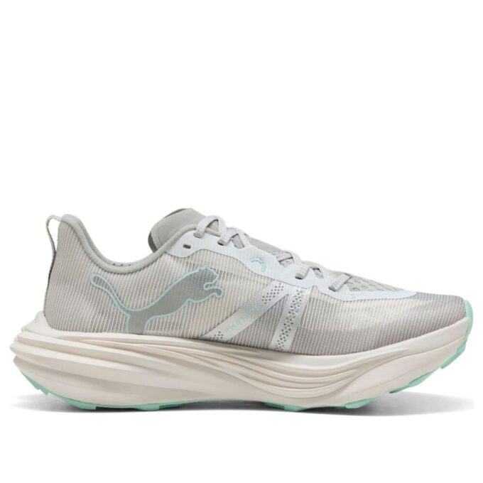 (WMNS) Deviate Nitro Elite Trail «Gris claro, verde menta»