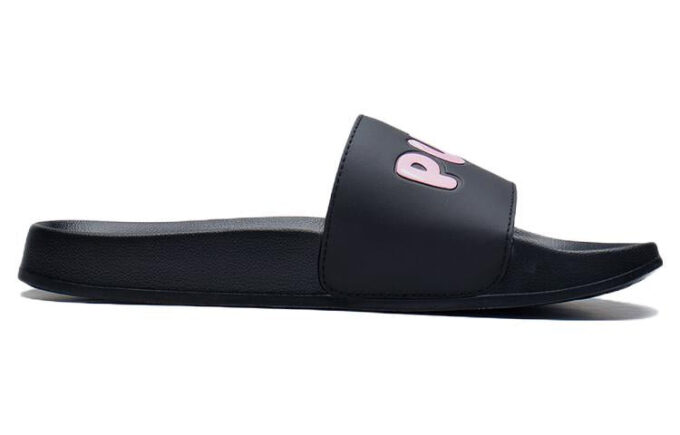 (WMNS) Diapositiva con el logotipo de Leadcat 2.0 «Negra»