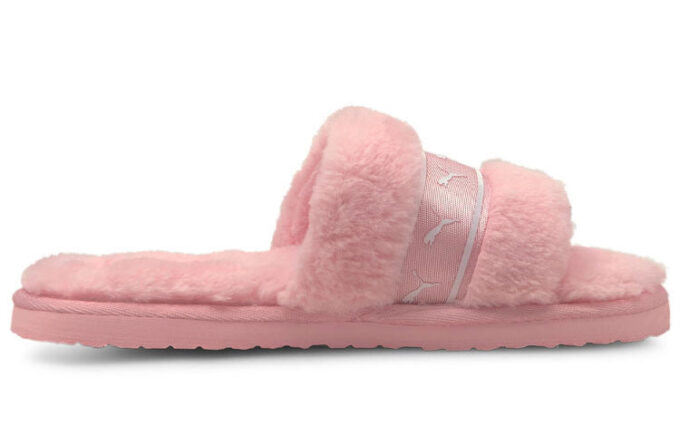 (WMNS) Diapositiva de remezcla de Fluff «Lotus»