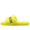 (WMNS) Diapositivas Fluff «Amarillo Fluo»