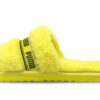 (WMNS) Diapositivas Fluff «Amarillo Fluo»