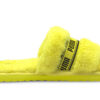 (WMNS) Diapositivas Fluff «Amarillo Fluo»