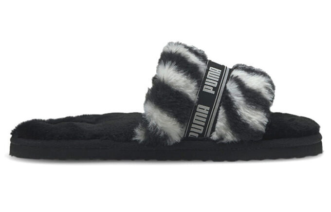 (WMNS) Fluff Slide «Wild – Negro»