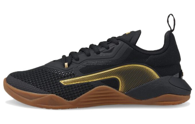 (WMNS) Fuse 2.0 «Negro Metalizado Dorado Goma»