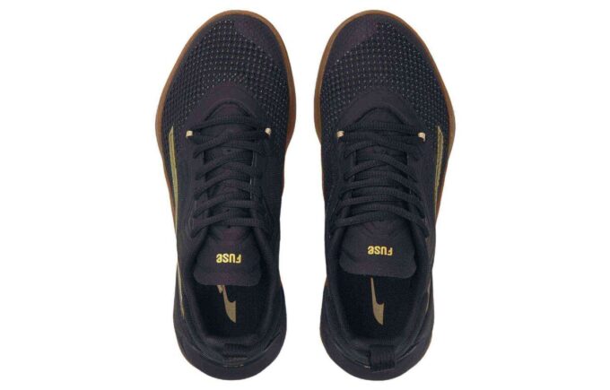 (WMNS) Fuse 2.0 «Negro Metalizado Dorado Goma»