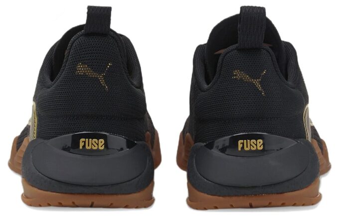 (WMNS) Fuse 2.0 «Negro Metalizado Dorado Goma»
