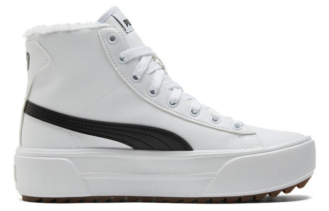 (WMNS) Kaia Mid «Fur – Blanco Negro»