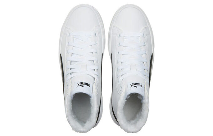 (WMNS) Kaia Mid «Fur – Blanco Negro»