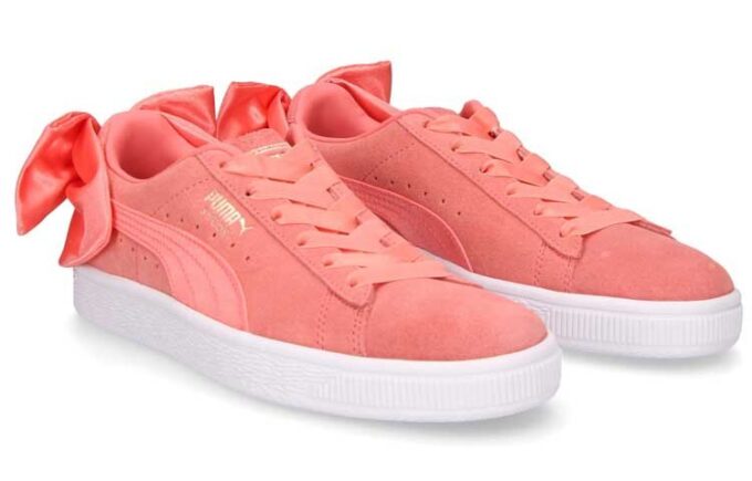 (WMNS) Lazo de gamuza «Rosa concha»