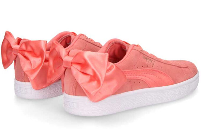 (WMNS) Lazo de gamuza «Rosa concha»
