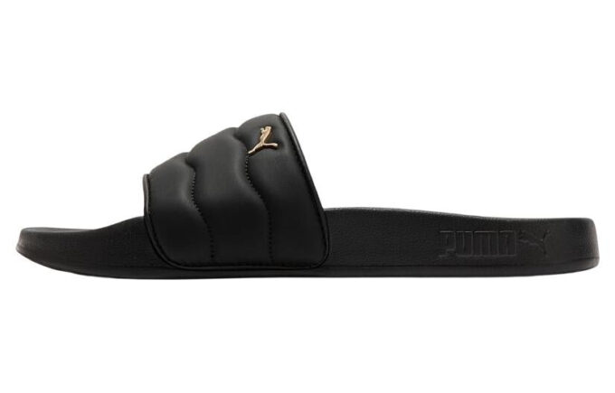 (WMNS) Lead Cat 2.0 Puffy «Negro Metalizado Dorado»