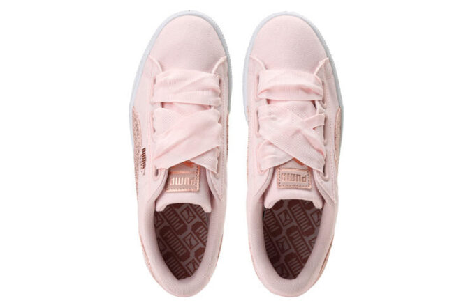 (WMNS) Lienzo con forma de corazón de cesta «Rosa»