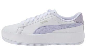 (WMNS) Lily Platform con cordones «Blanco Morado Jaspeado»