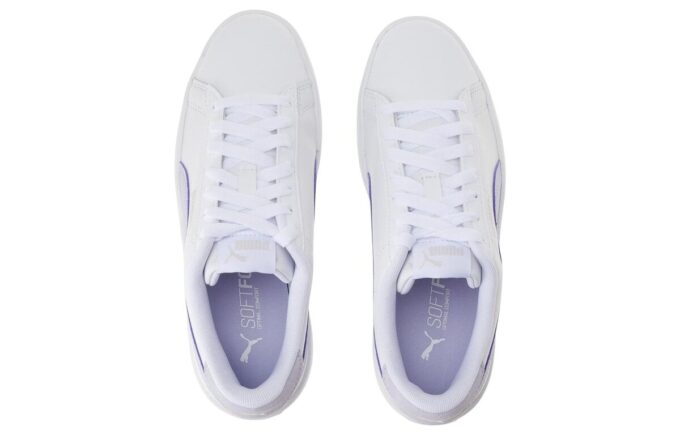 (WMNS) Lily Platform con cordones «Blanco Morado Jaspeado»