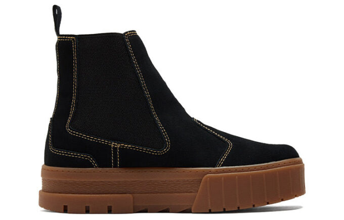 (WMNS) Mayze Chelsea Suede «Black Gum»
