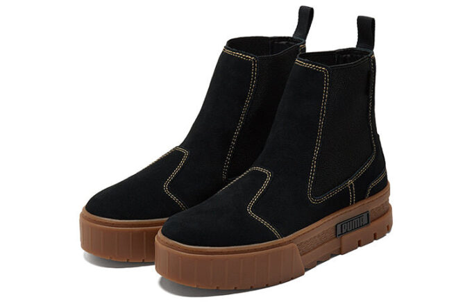 (WMNS) Mayze Chelsea Suede «Black Gum»