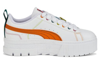 (WMNS) Mayze perforado «Ladrillo naranja blanco»