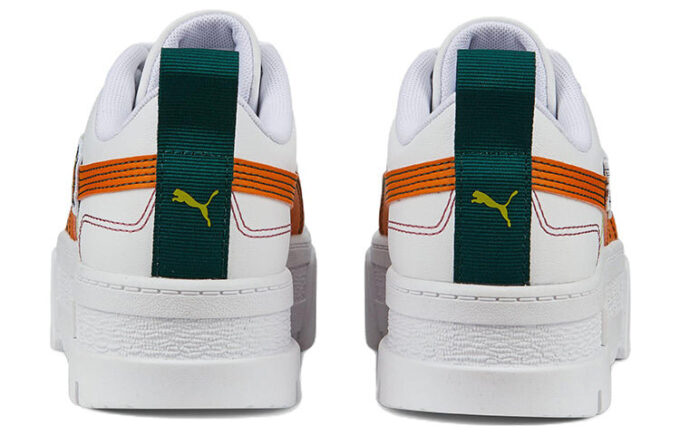 (WMNS) Mayze perforado «Ladrillo naranja blanco»