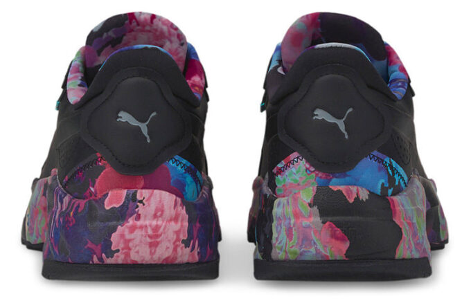 (WMNS) Orquídea «Floral – Black Elektro Aqua»
