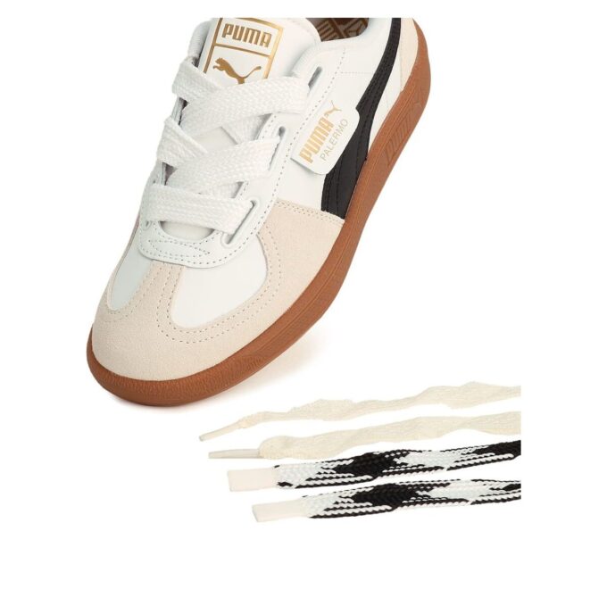 (WMNS) Palermo Wide Lace SD «Blanco Negro Gris Vapor»