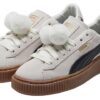 (WMNS) Plataforma de gamuza «Blanco crema»