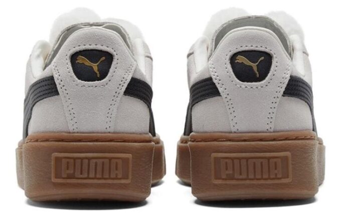 (WMNS) Plataforma de gamuza «Blanco crema»