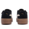 (WMNS) Plataforma de gamuza con recorte «Negro Blanco Marrón»