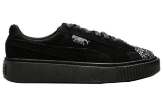 (WMNS) Plataforma de gamuza «Crushed Gem – Negro»