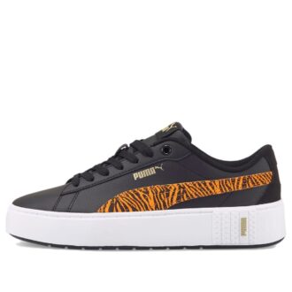 (WMNS) Plataforma Mash «Negro Blanco Naranja»