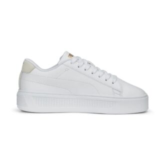 (WMNS) Plataforma Smash V3 «Corte láser blanco oro prístino»