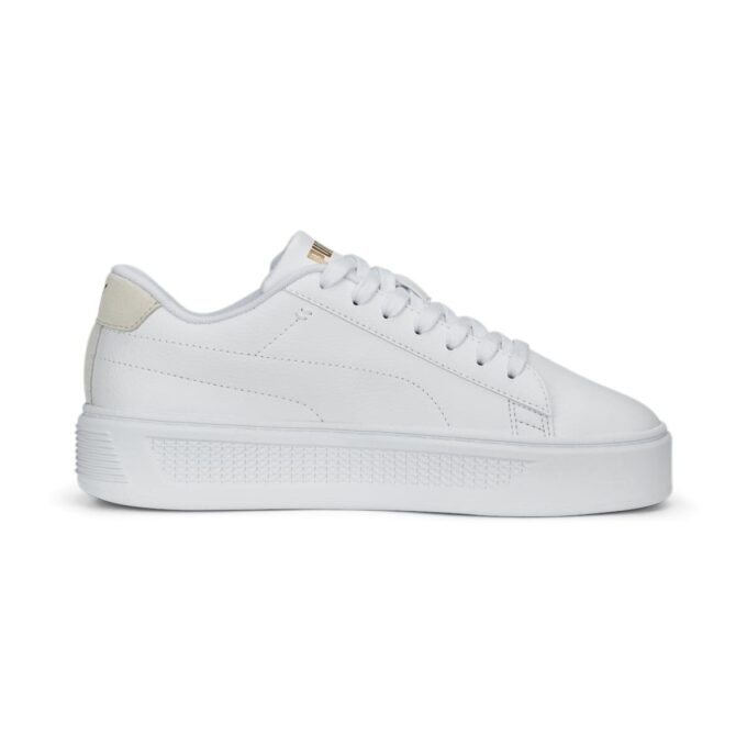 (WMNS) Plataforma Smash V3 «Corte láser blanco oro prístino»